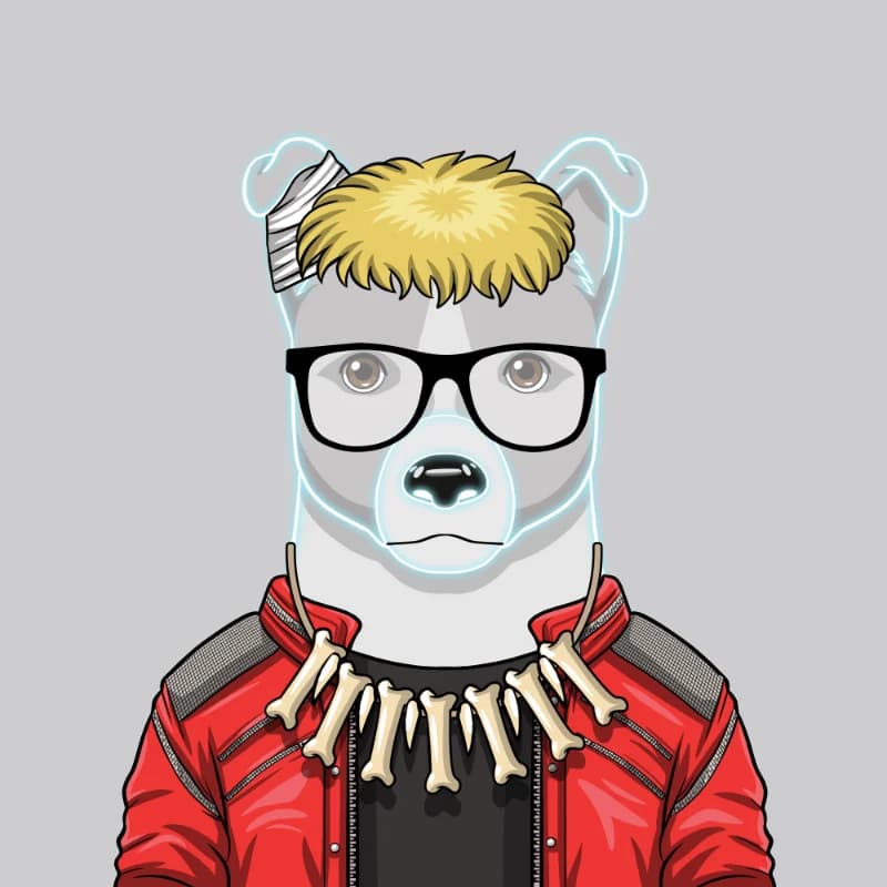 Dog Laika NFT NO. 0003