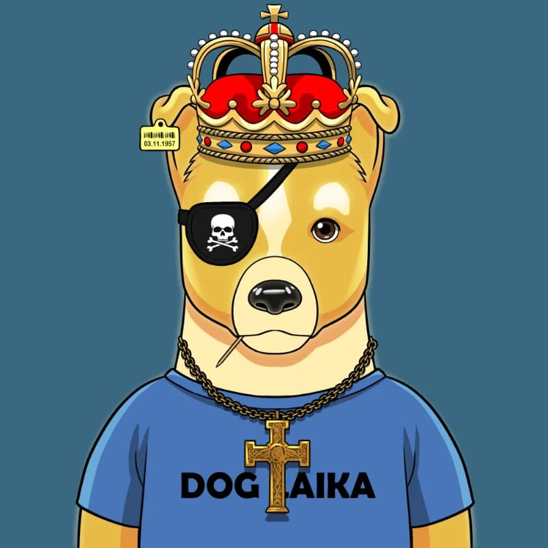 Dog Laika NFT NO. 0004